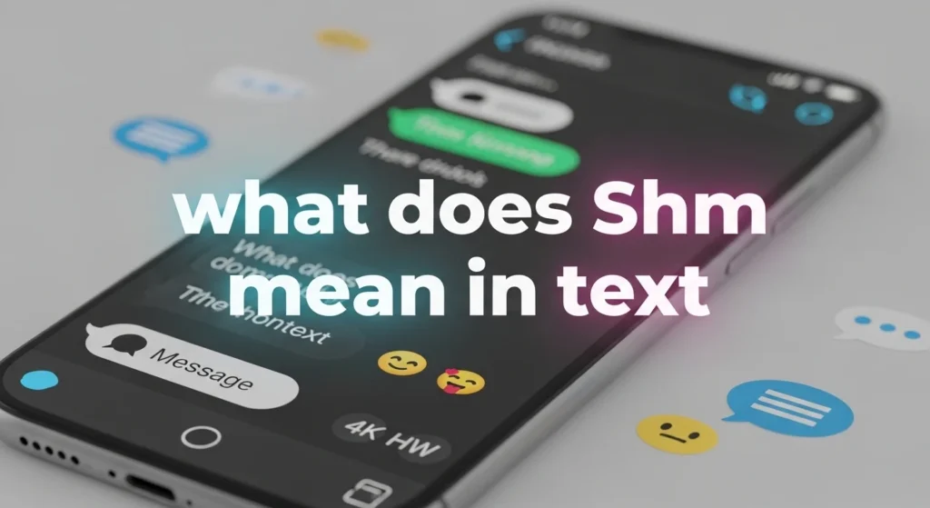 What Does SHM Mean in Text? The Real Meaning Behind This Popular Slang