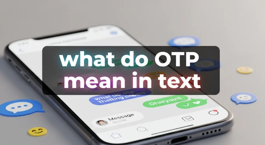 what do otp mean in text