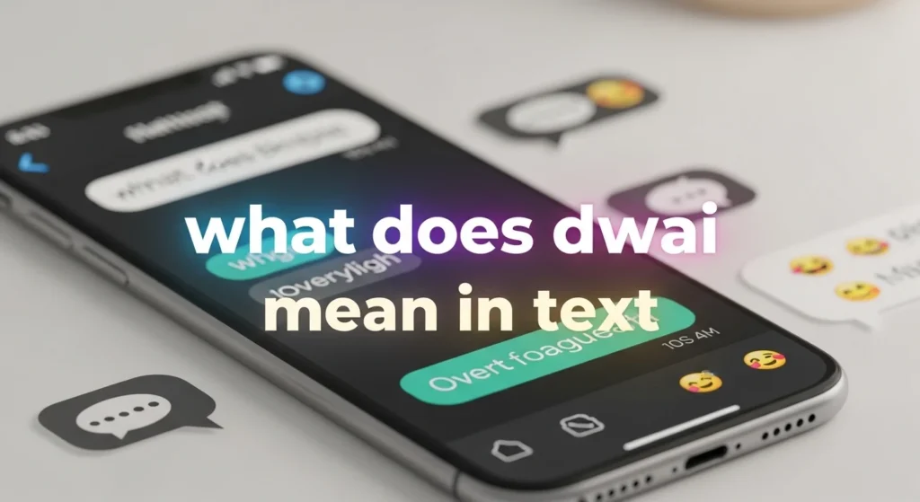 what does dwai mean in text