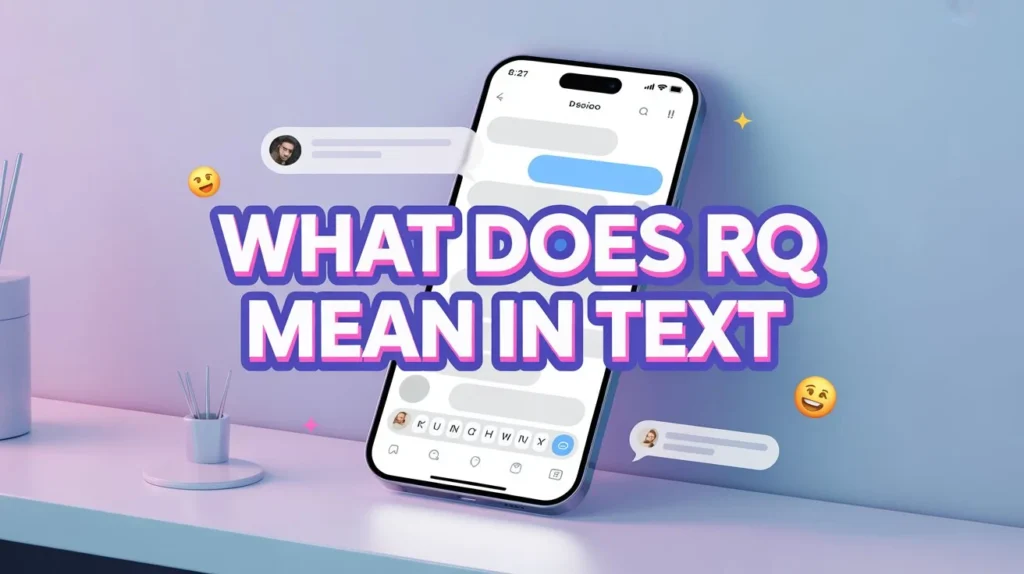 what does rq mean in text