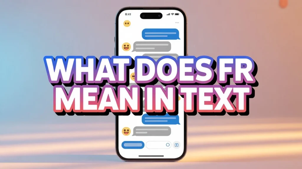 what does fr in chat