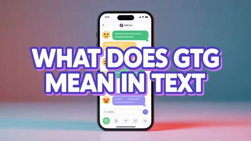 what does gtg in chat