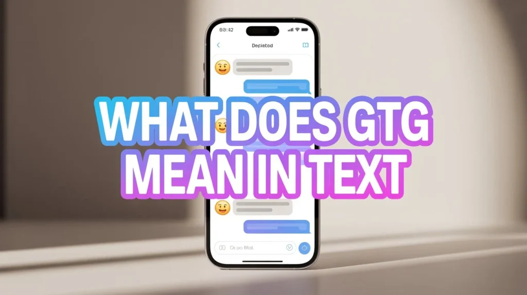 what does gtg slang