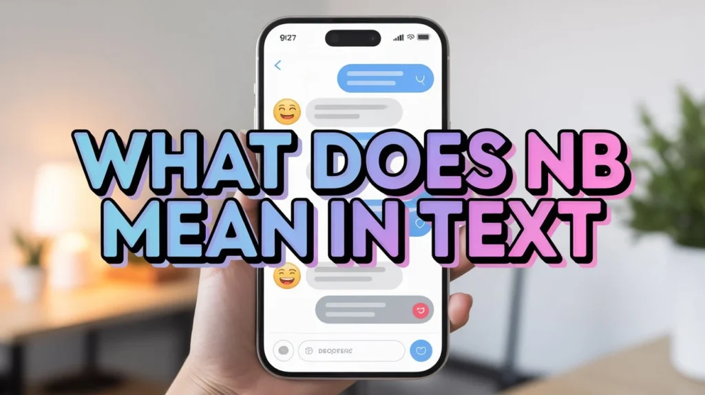 What Does NB Mean in Text? The Real Meaning Behind This Popular Abbreviation