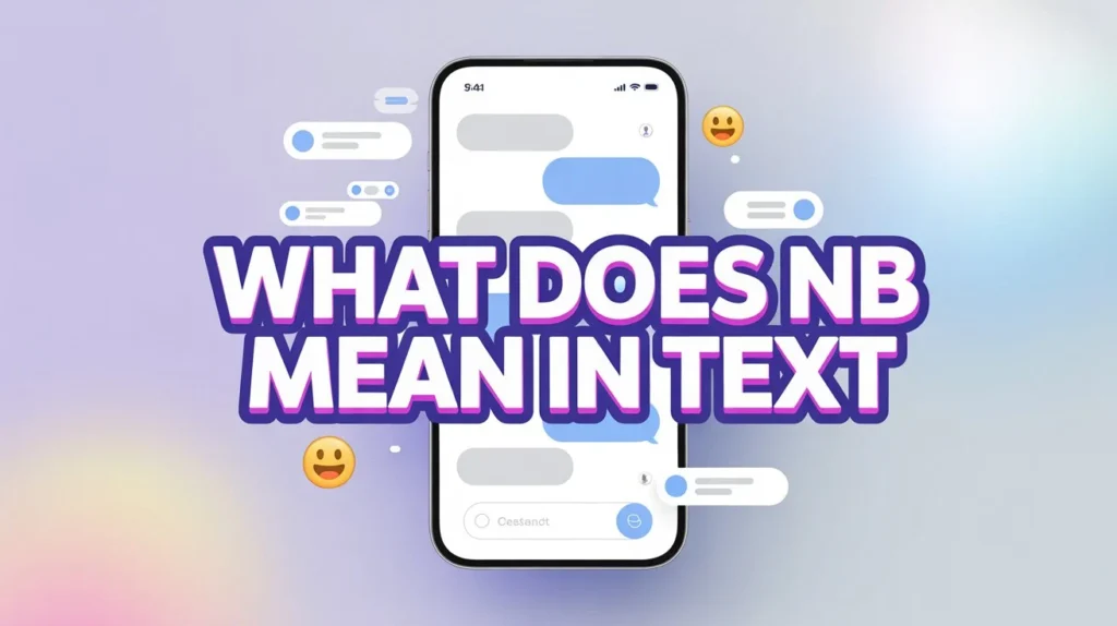 what does nb slang meaning