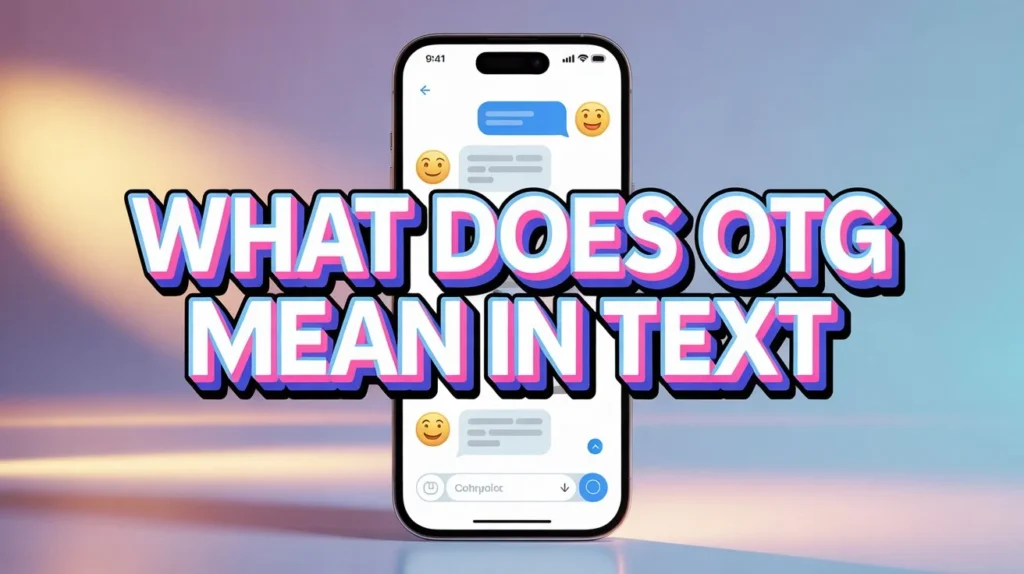 what does otg in chat