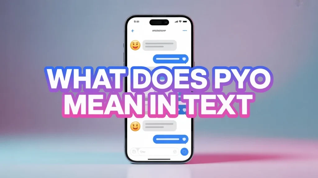 what does pyo in chat
