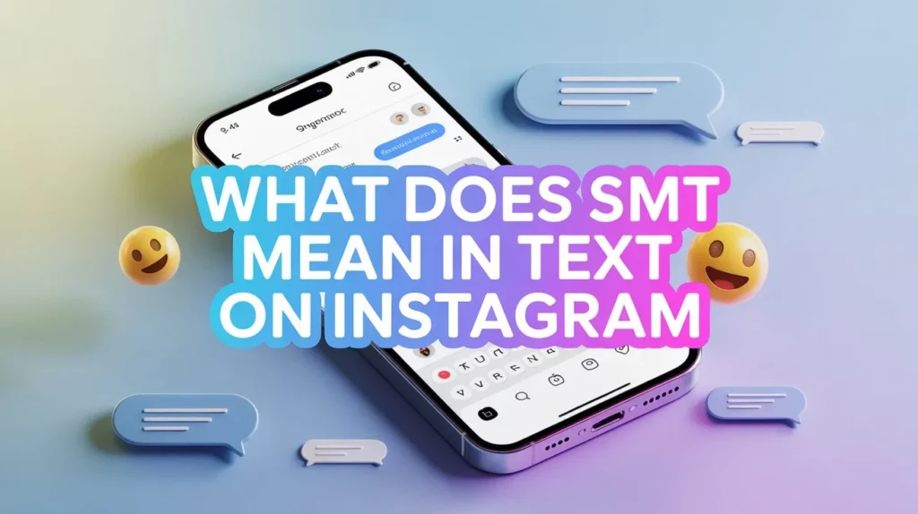 what does smt'' mean in text on instagram