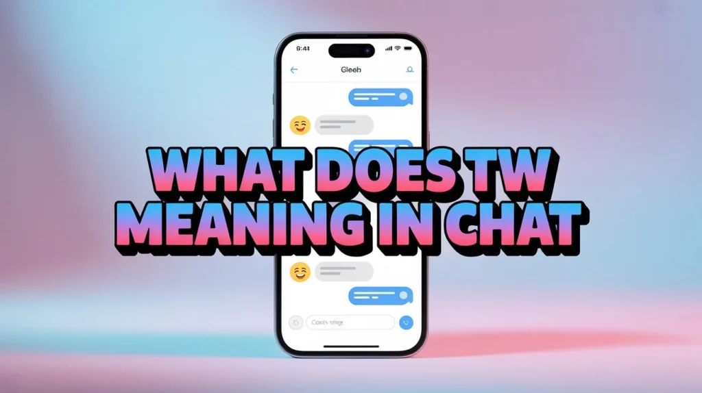 what does tw meaning in chat