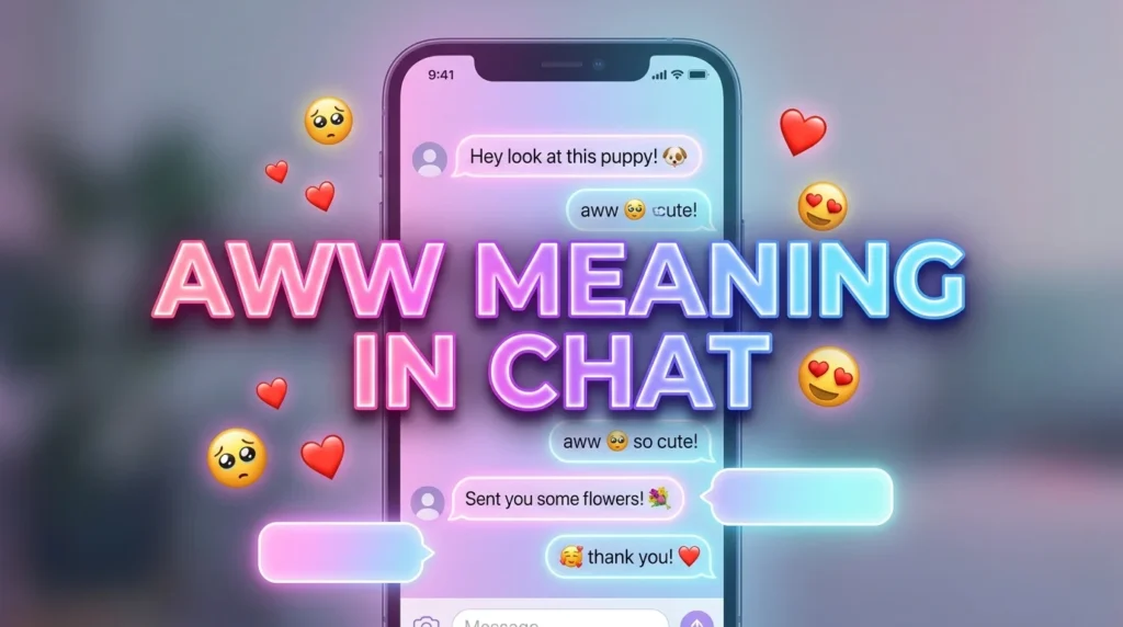 Aww Meaning in chat