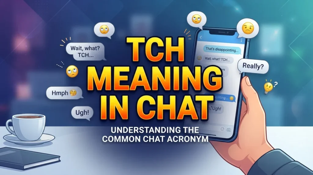 Tch Meaning in Chat