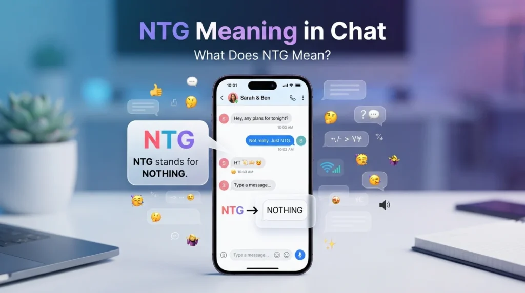 NTG Meaning in Chat: What Does “NTG” Mean in Text?