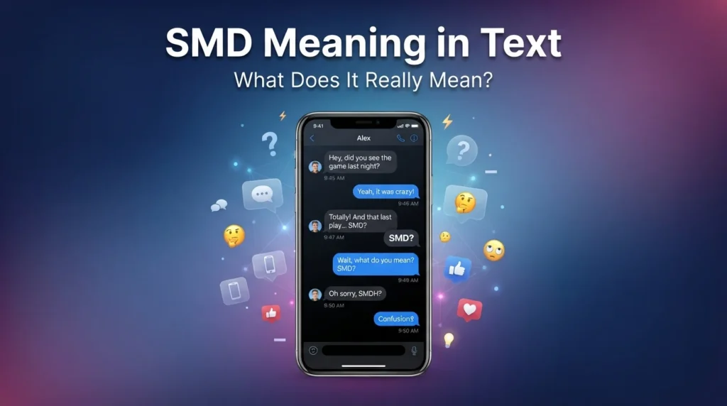 SMD Meaning in Text