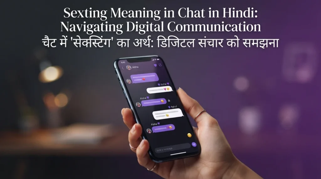 Sexting Meaning in Chat in Hindi
