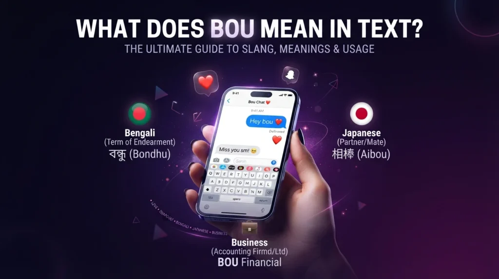 What Does Bou Mean in Text? Meaning, Love, Snapchat & More