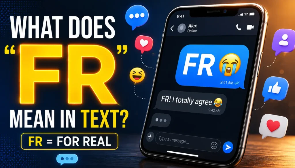 What Does FR Mean in Text? Meaning, Uses, Replies & Examples