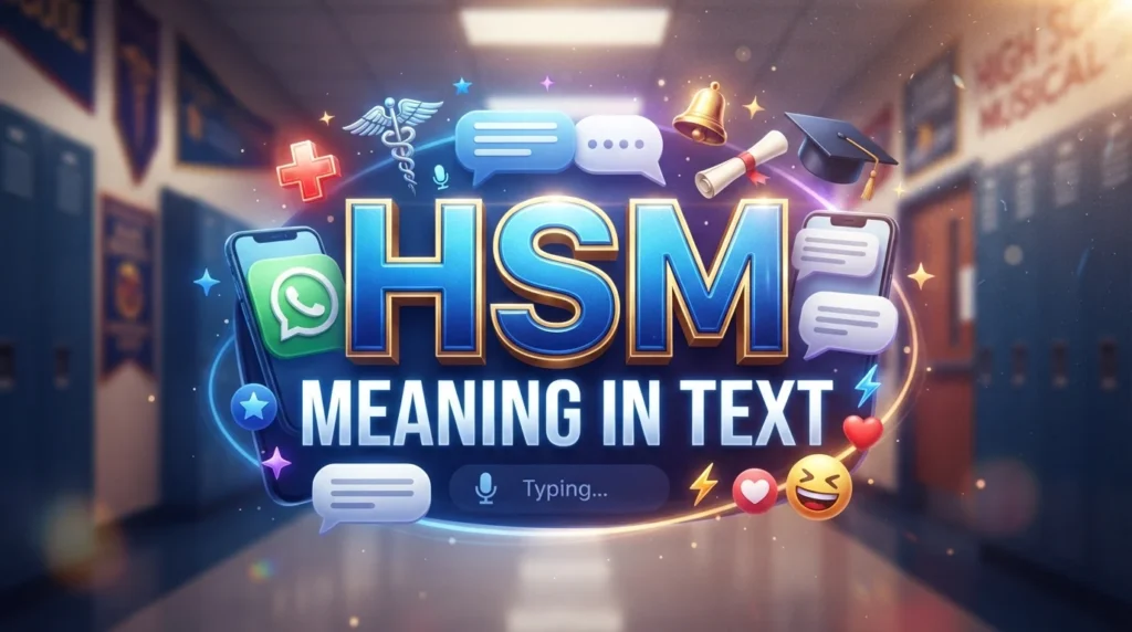 What Does HSM Mean in Text? Meaning, Uses, Examples & More