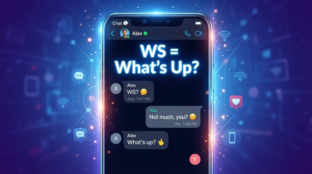 What Does WS Mean in Text