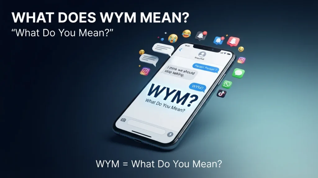 What Does WYM Mean in Text? Meaning, Uses, Examples & More