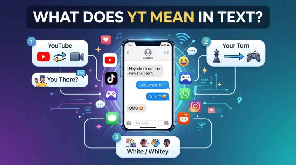 What Does YT Mean in Text Meanings, Slang, and Examples
