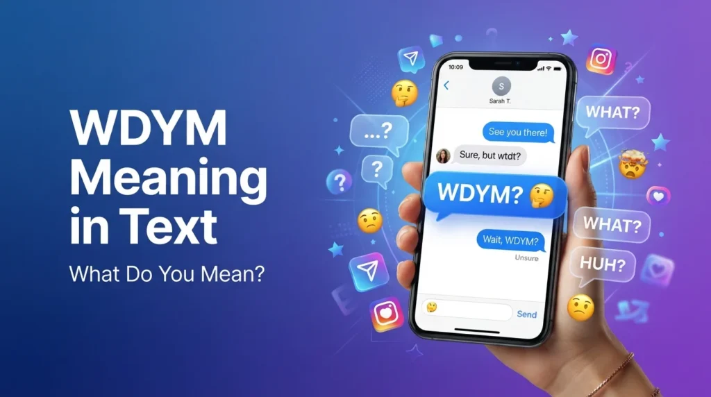meaning of WDYM