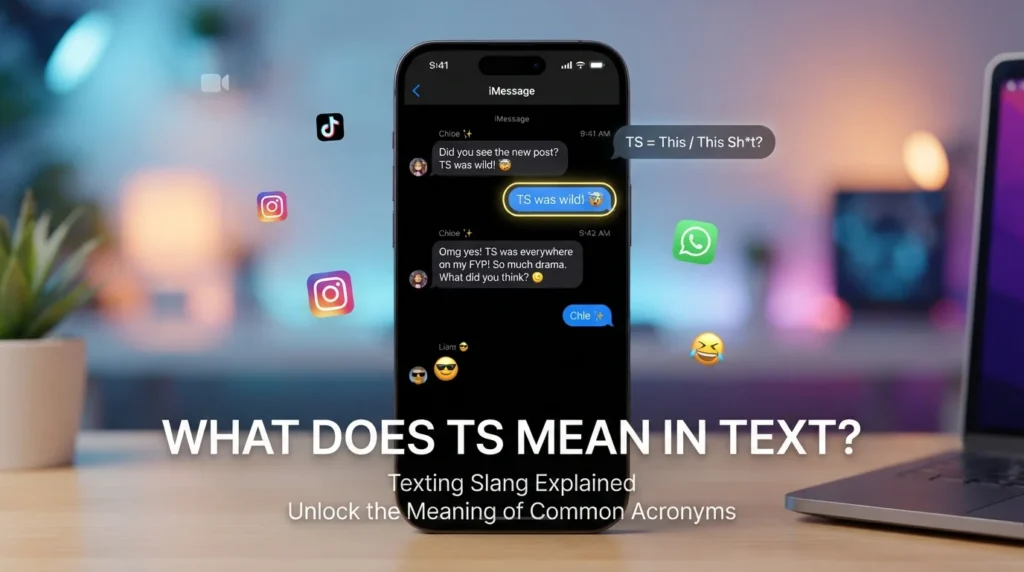 what does TS mean in texting