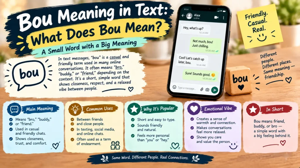 Bou Meaning in Text