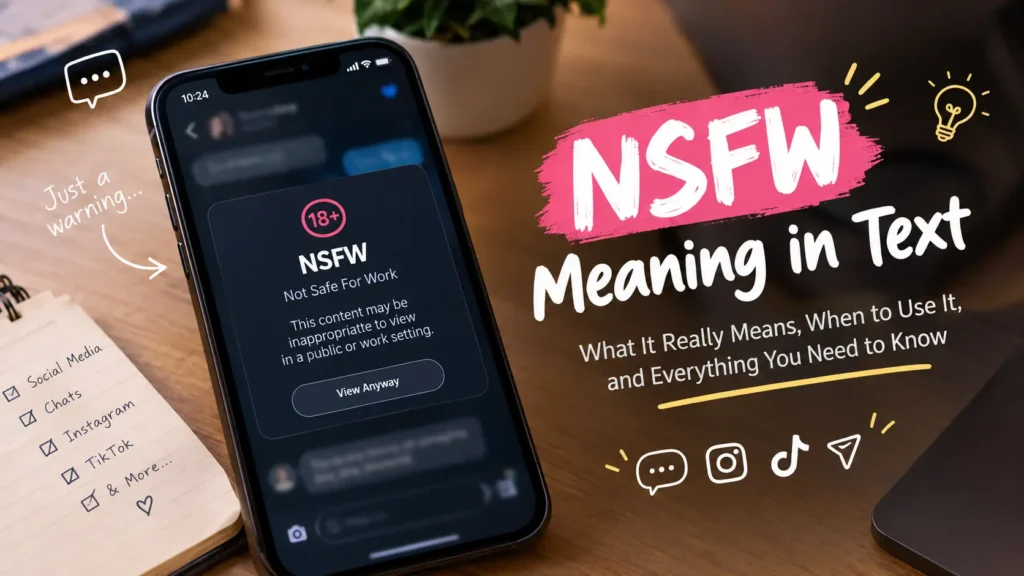 NSFW Meaning in Text