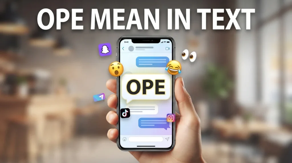 OPE Mean in Text