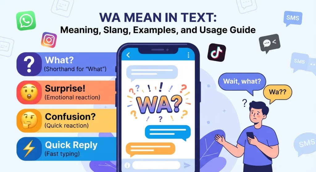 Wa Mean in Text