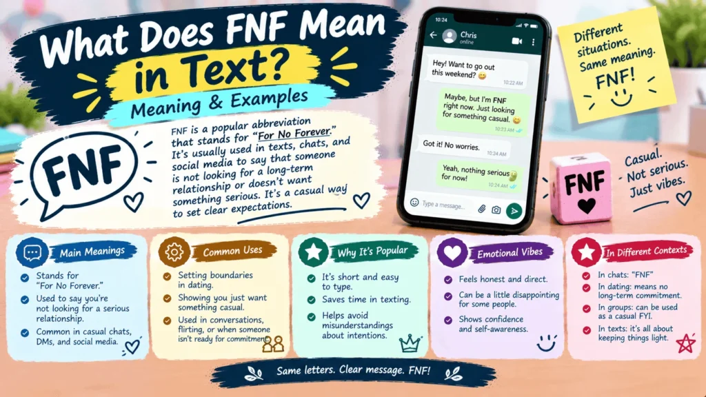 What Does FNF Mean in Text