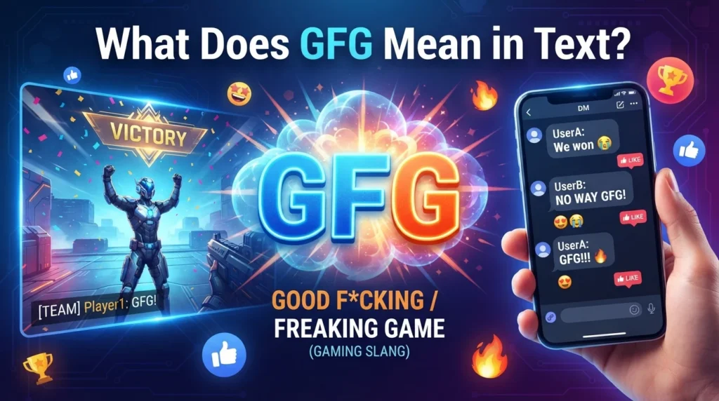 What Does GFG Mean in Text