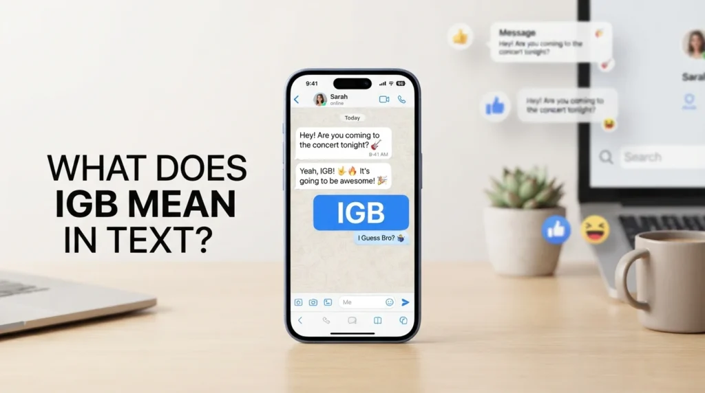 What Does IGB Mean in Text