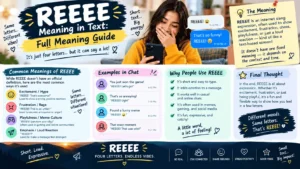 What Does REEEE Mean in Text