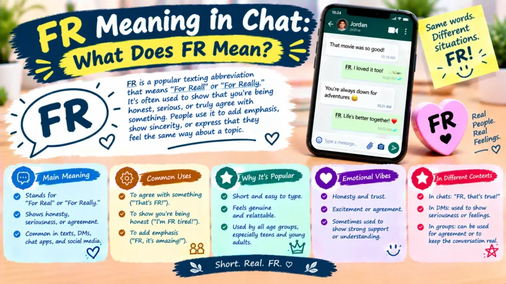 FR Meaning in Chat