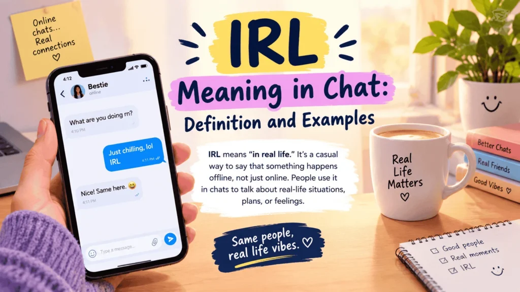 IRL Meaning in Chat