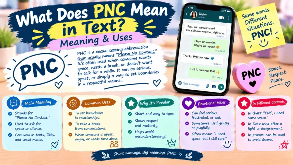 What Does PNC Mean in Text