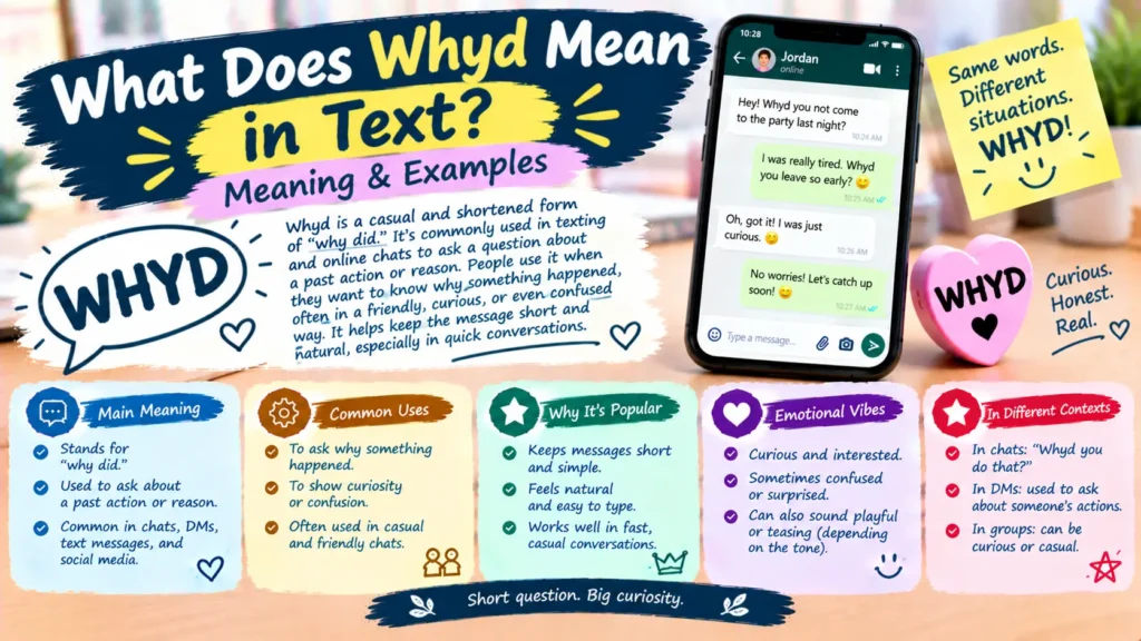 Whyd Mean in Text