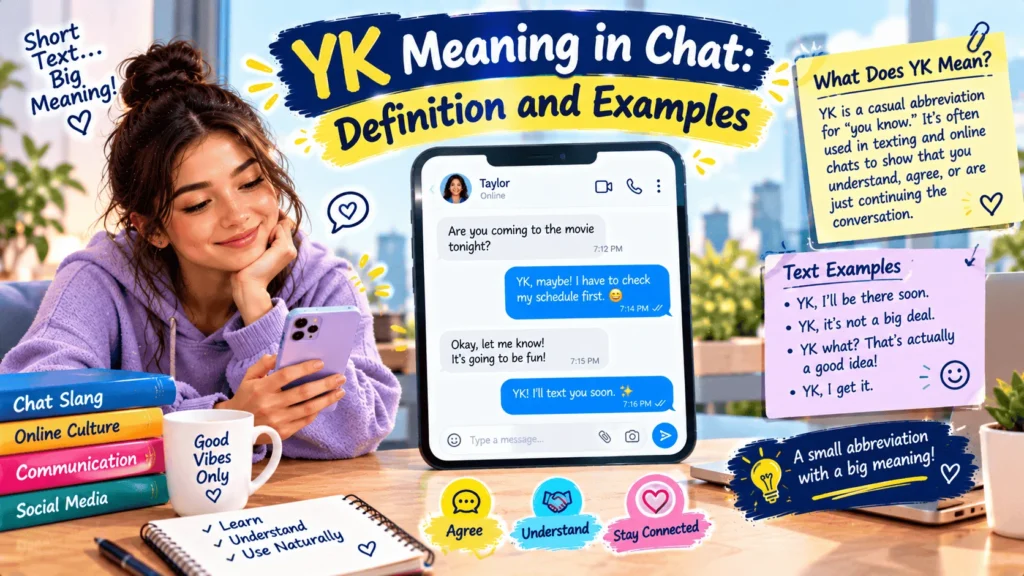 YK Meaning in Chat