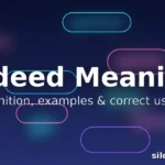 Indeed Meaning: Definition, Examples, Synonyms, and How to Use It Correctly