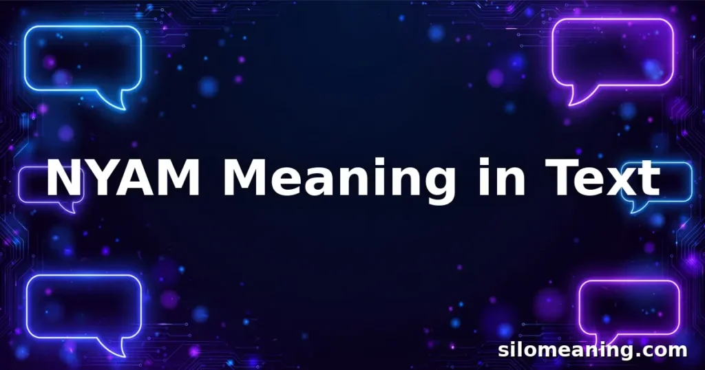 What Does NYAM Mean in Text? Playful slang for eating explained